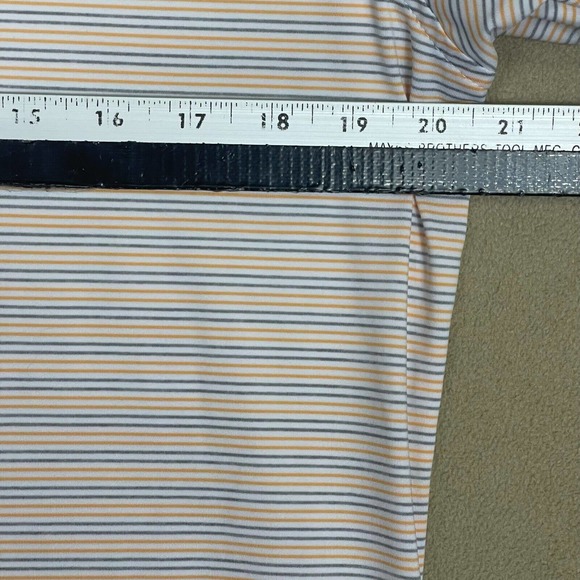 Peter Millar Summer Comfort Golf Polo‎ Shirt Mens S Multicolor Striped - Picture 5 of 12